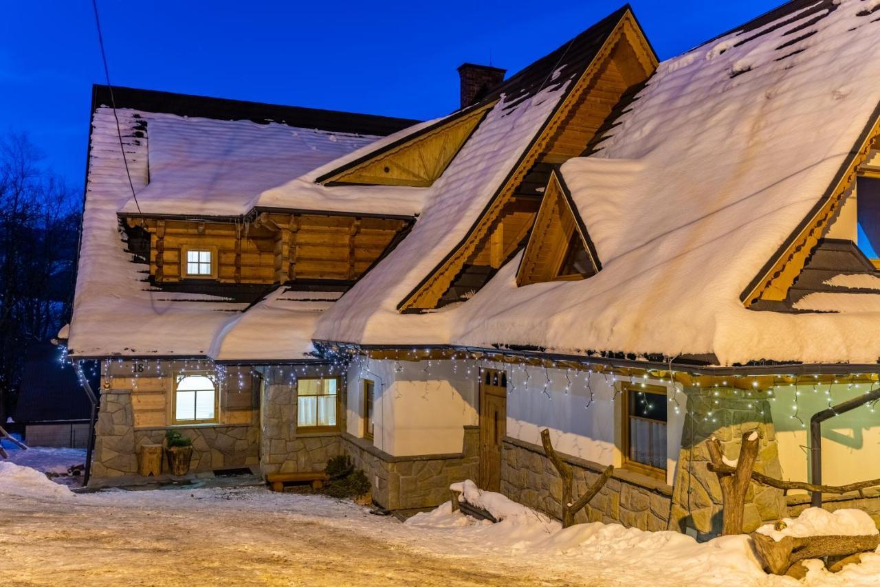 Apartamenty Willa Olsza Wood House & Mountain View & Sauna ซาโกปาเน ภายนอก รูปภาพ