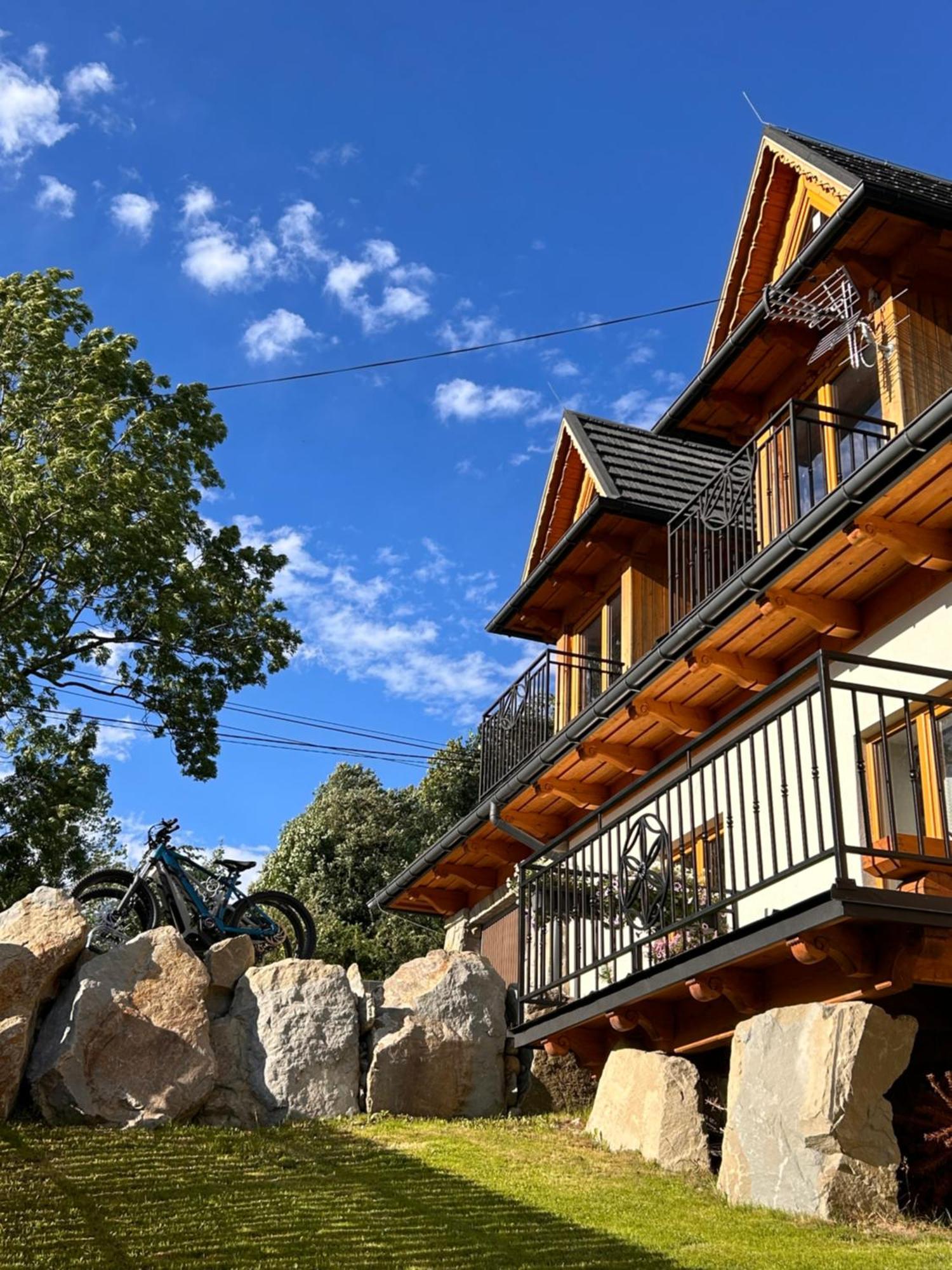 Apartamenty Willa Olsza Wood House & Mountain View & Sauna ซาโกปาเน ภายนอก รูปภาพ