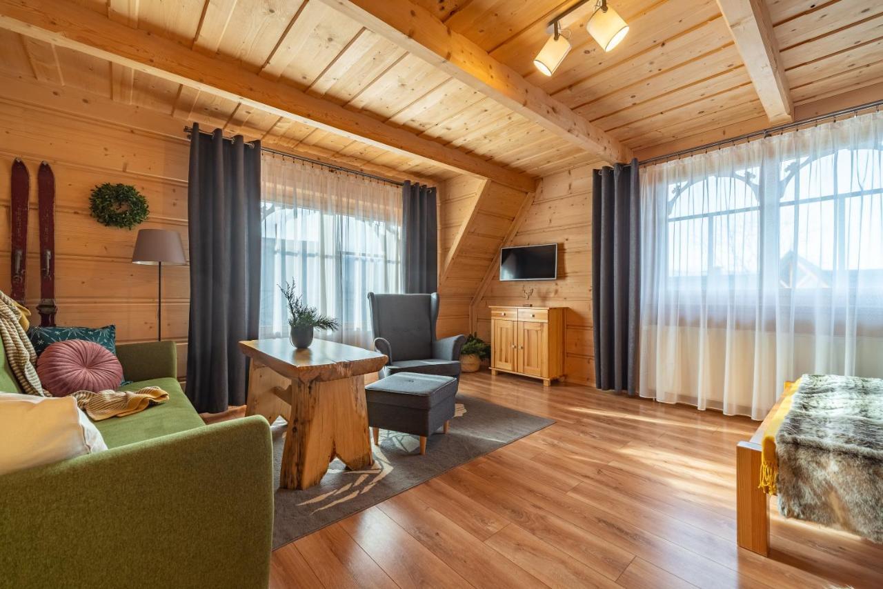 Apartamenty Willa Olsza Wood House & Mountain View & Sauna ซาโกปาเน ภายนอก รูปภาพ